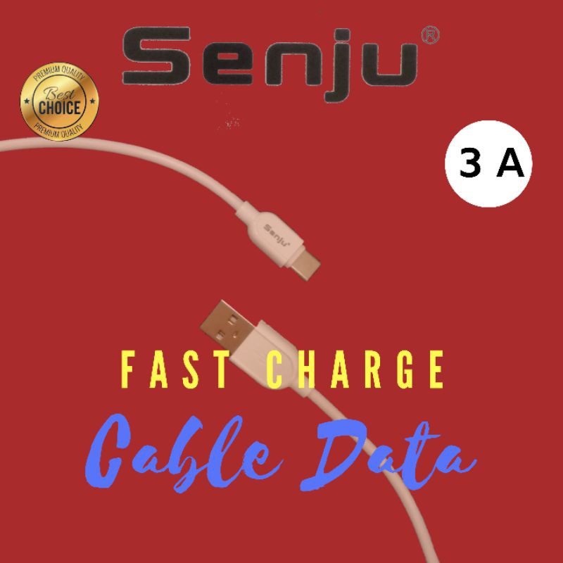 SENJU FAST charging MICRO cable data 3.0A