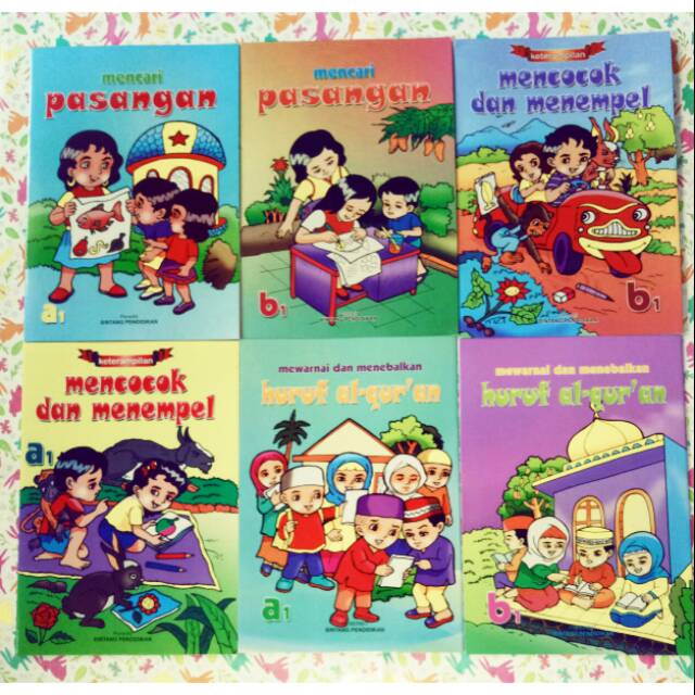 Buku Keterampilan Anak untuk TK & Paud Buku belajar anak buku tk buku anak anak buku tk buku cerdas