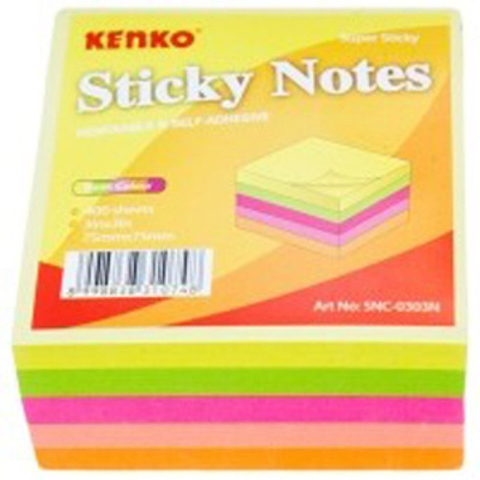 

Langsung Order KENKO Sticky Notes Cube SNC-0303N Diskon
