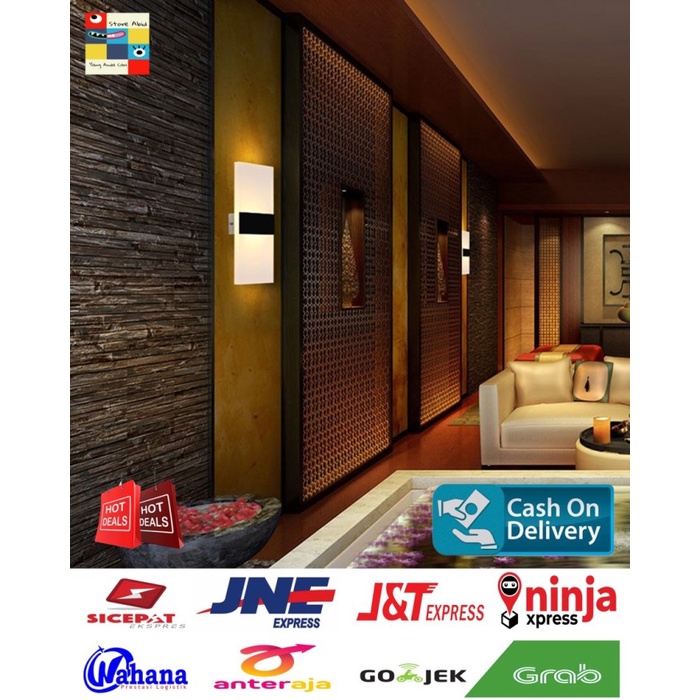 REAL Lampu Hias Dinding Kamar LED Corridor Light 6W 2700-3500K Warm White