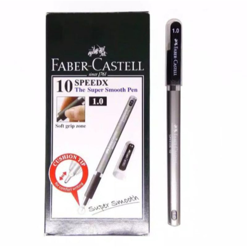 

Pulpen pen Speed X Faber Castell 1.0mm Hitam / Faber Castell Ballpoint pen Speed X 1.0mm Hitam / Pulpen Faber Castell 1.0mm Hitam / Pulpen 1.0mm Faber Castell Hitam