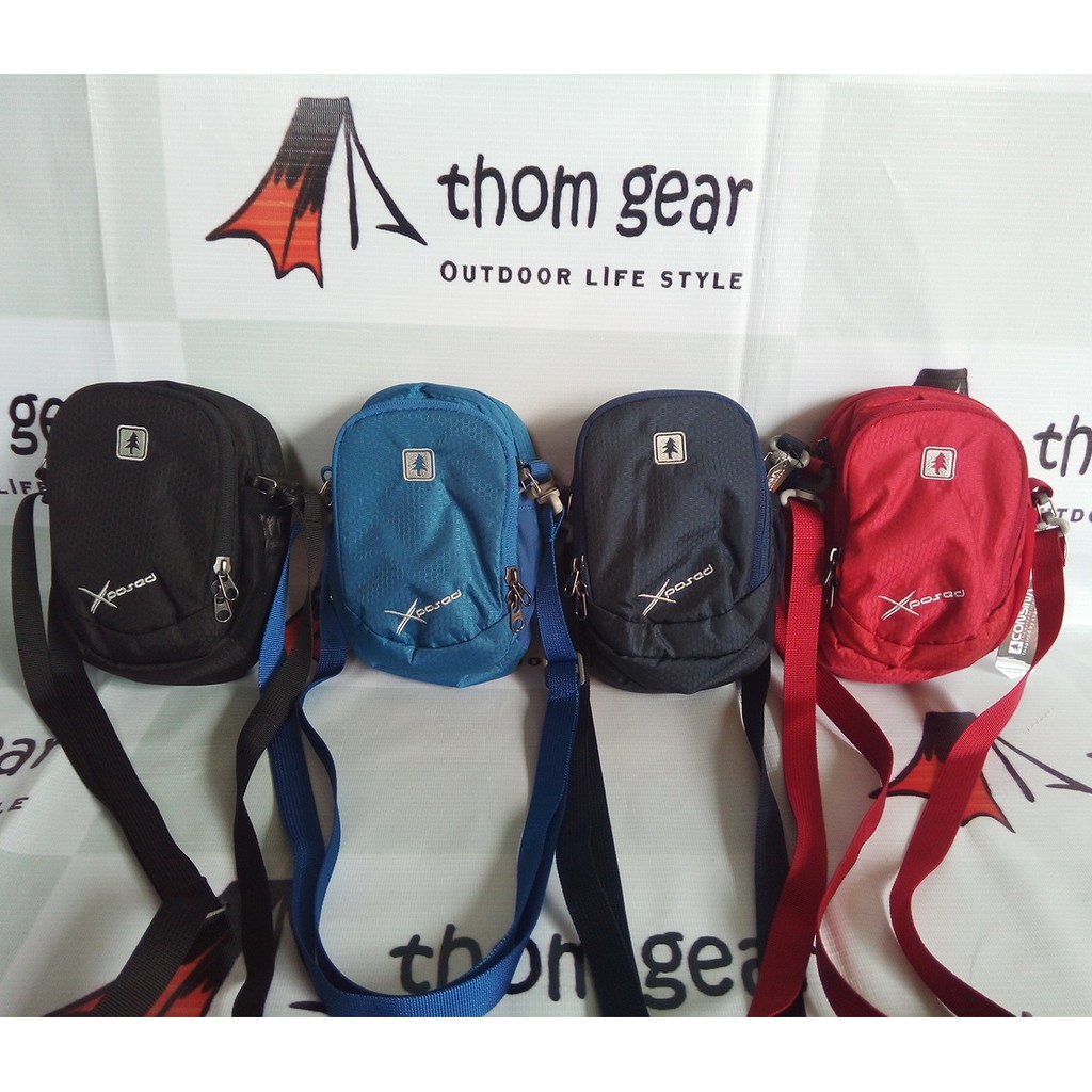 Tas Slempang Consina Seri Xposed Merah Biru Tosca Thomgear