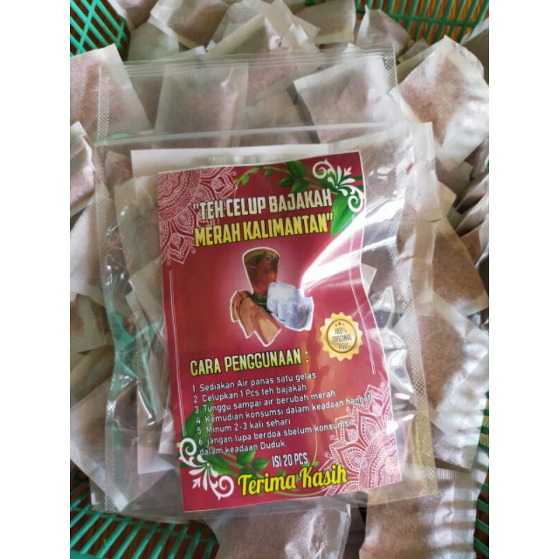 

TehBajakah Kalalawit Merah, Teh Celup Bajakah asli Kalimantan