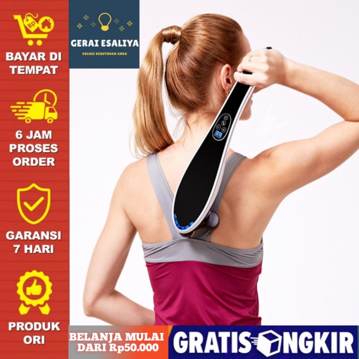 Alat Pijat Elektrik Pundak Punggung Tangan Shiatsu Infrared Massager
