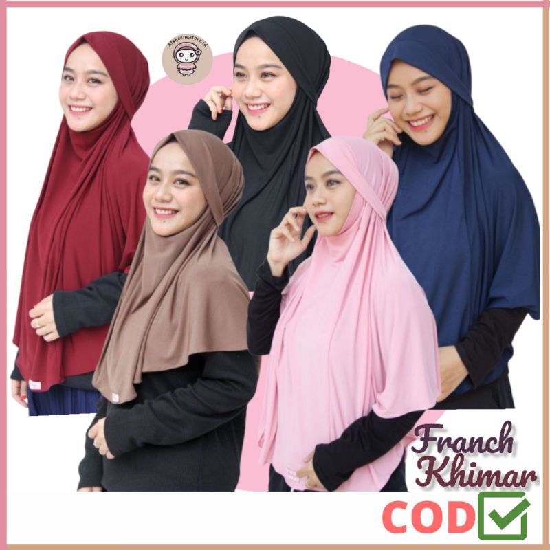 jilbab FRANCH KHIMAR | jilbab mommy