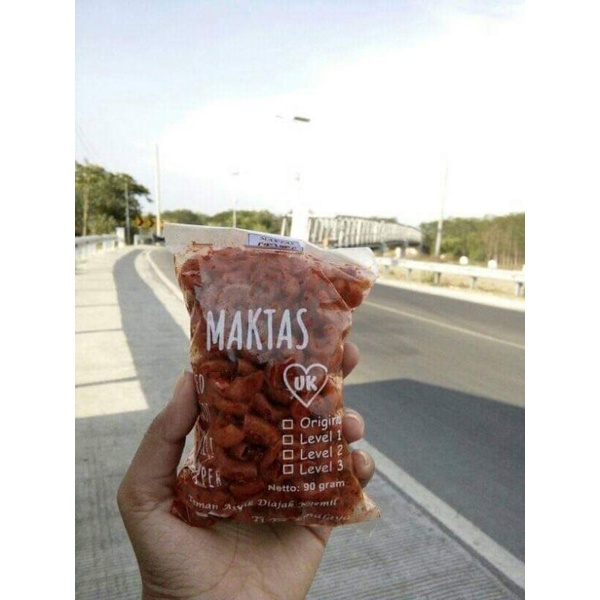 

MAKTAS/MAKARONI TASIK/MAKARONI PEDAS/CEMILAN PEDAS