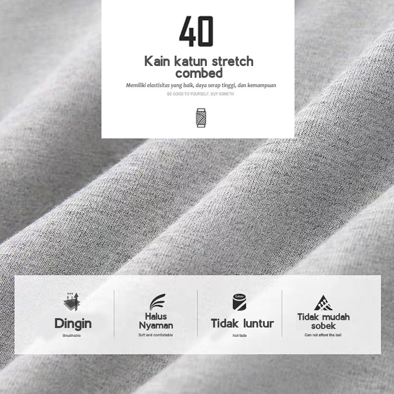 KEANU MEN | Kaos dalam pria dewasa singlet pria tanktop Jumbo warna polos katun premium