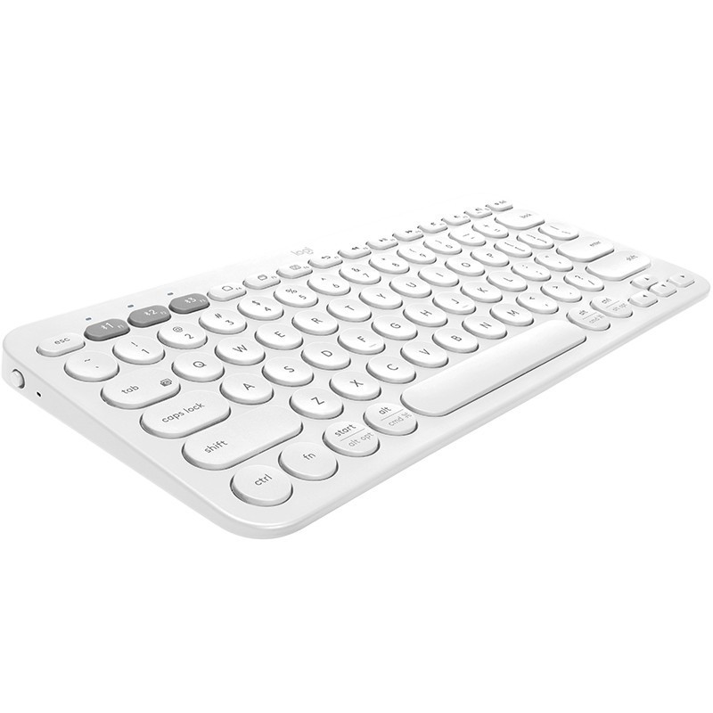 Logitech Keyboard K380 Bluetooth (Off White/ Rose)