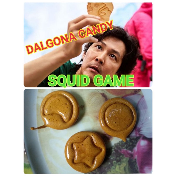 

⚡TERMURAH⚡ SQUID Game Permen DALGONA CANDY