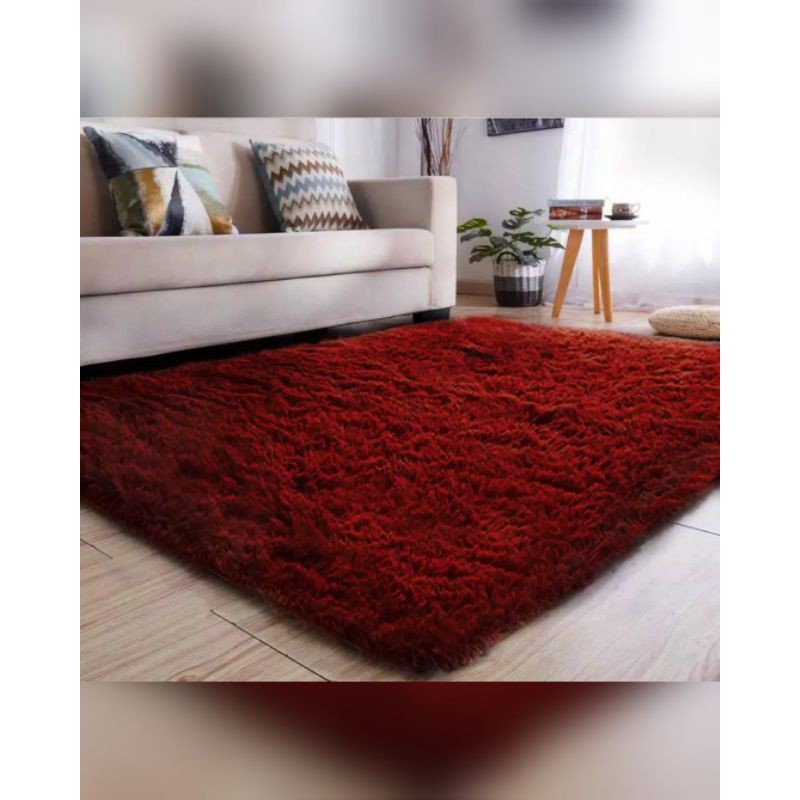 karpet bulu rasfur lembut ukuran 100×160×5cm murah bisa cod