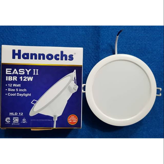 LED Hannochs Easy II 12 Watt 12w Bulat putih / Downlight LED Hannochs Easy II 12w bulat putih