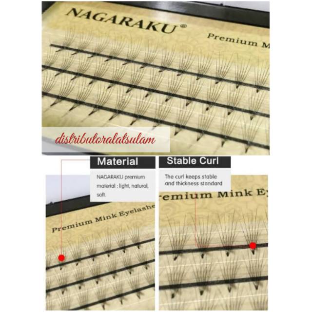 Nagaraku 6d /5d / 4d eyelash extension Russian Volume