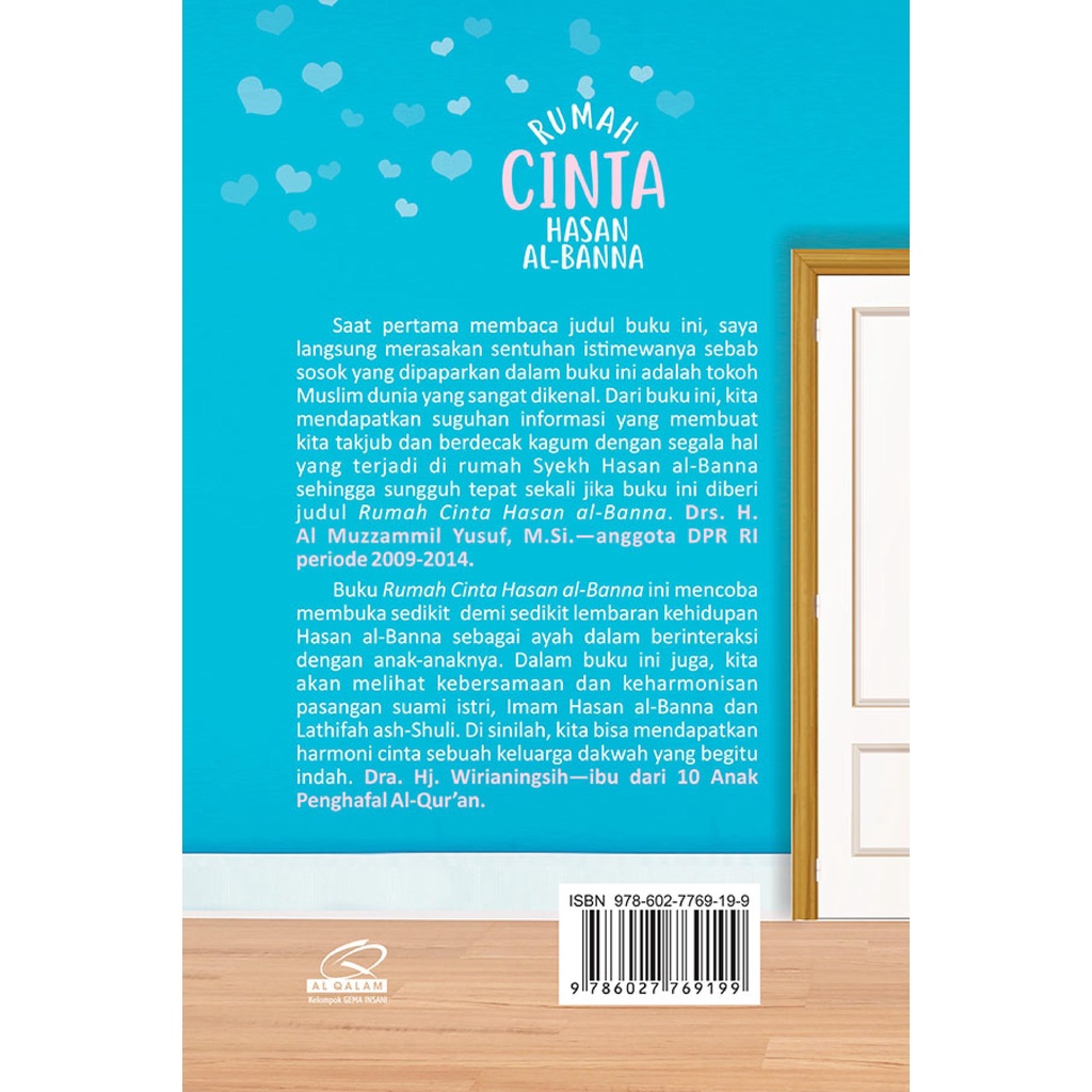 Buku Rumah Cinta Hasan al-Banna - Gema Insani 100% Original