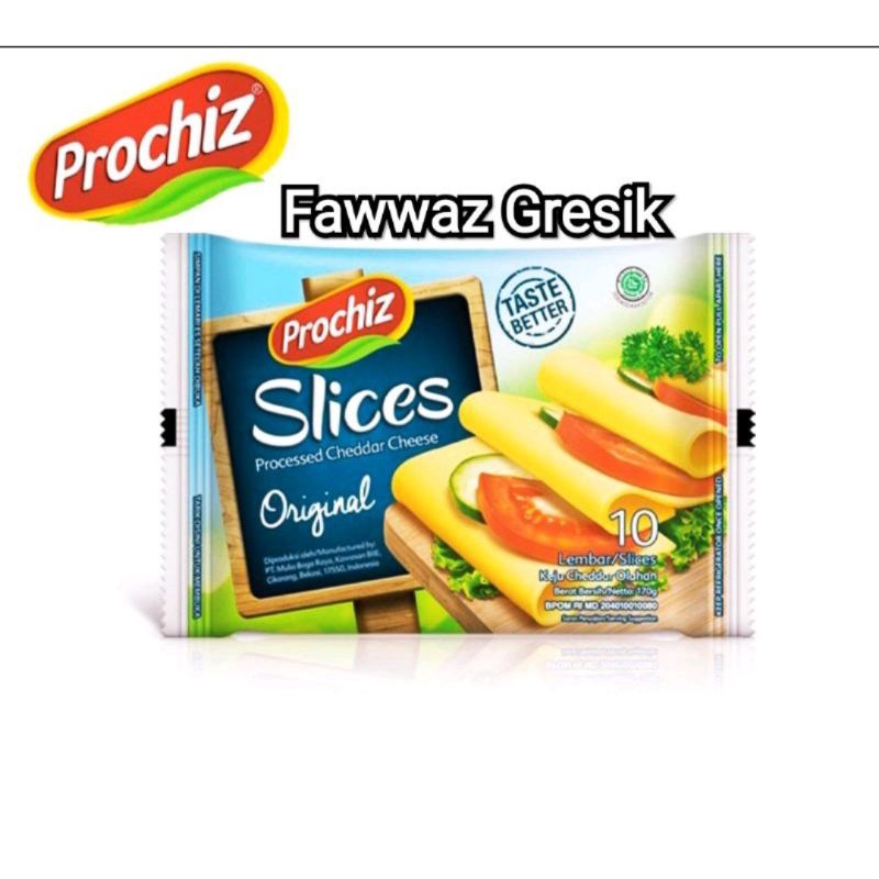 Keju Prochiz Slices / Prochiz Slices Original 10 lembar /  Keju Lembaran