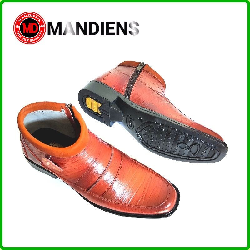 MANDIENS  SJ179 Sepatu Kulit Sapi Asli Original Medali Export Quality