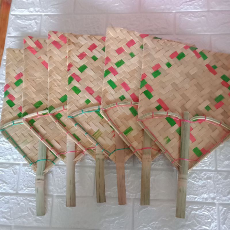 KIPAS SATE BAMBU MANUAL EKONOMIS