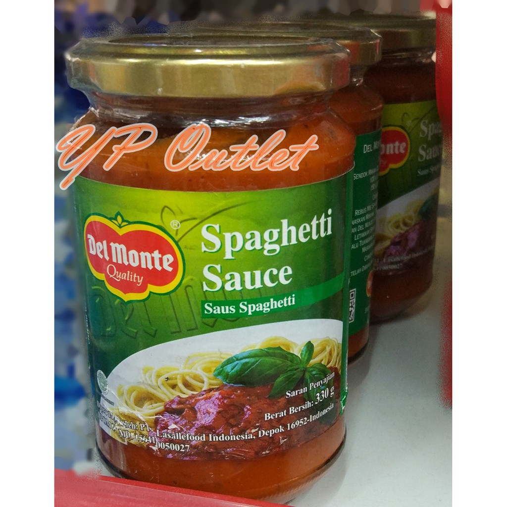 

SPAGHETTI SAUCE DELMONTE Saus SPAGHETI