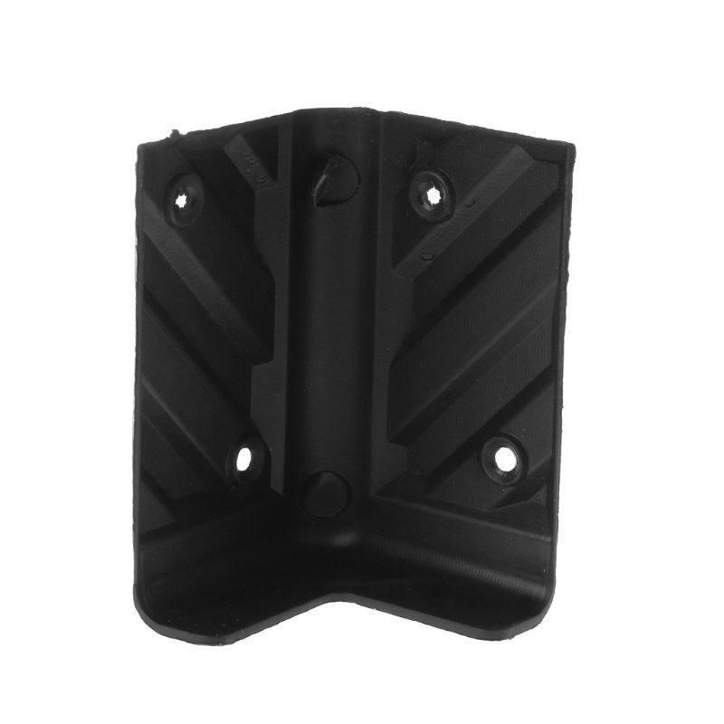 btsg 4PCS Speaker Corners Plastic Right Angle Rounded Protector Guitar Amplifier Stage Cabinets Accessories Replacement Black