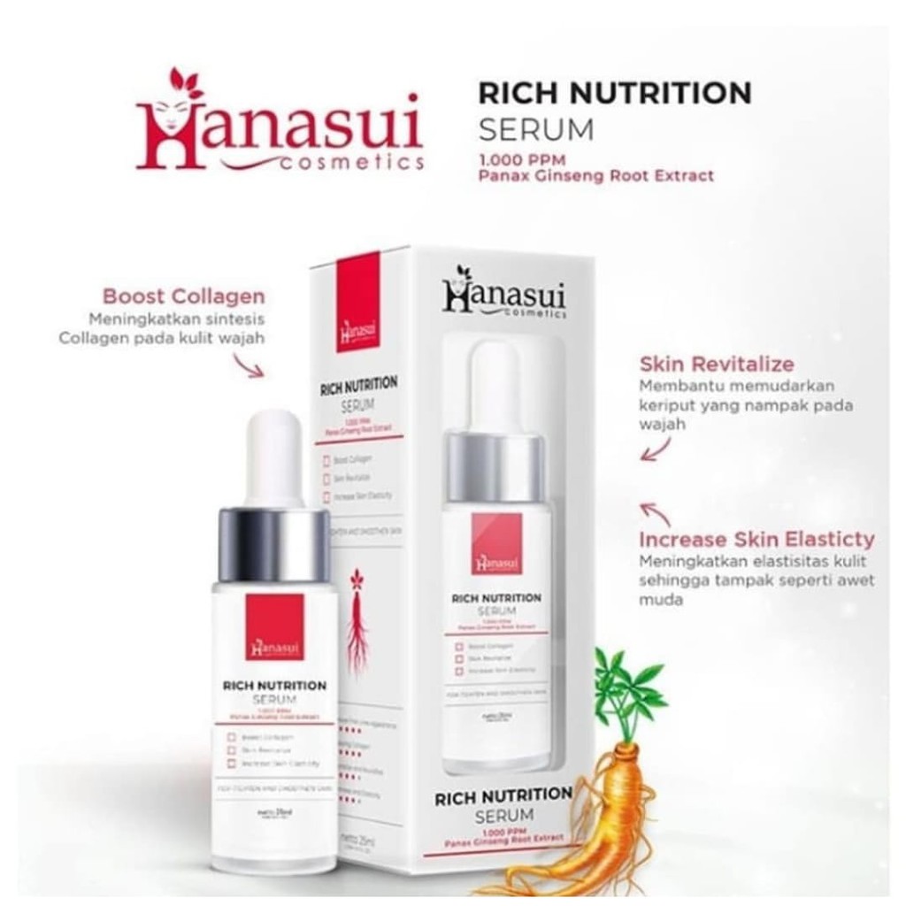 HANASUI Rich Nutrition Serum 25ml