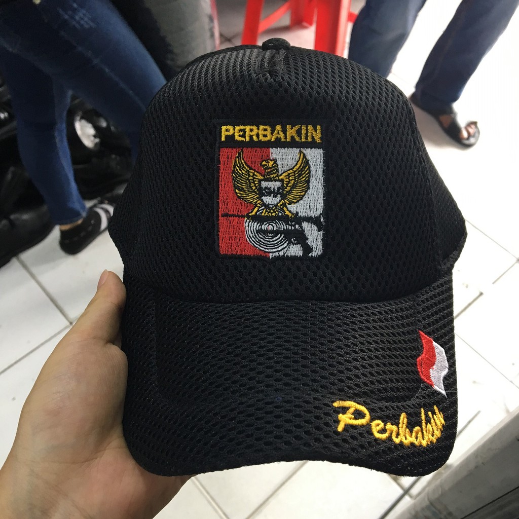 Topi Jaring Perbakin | Topi Perbakin | Topi Jaring