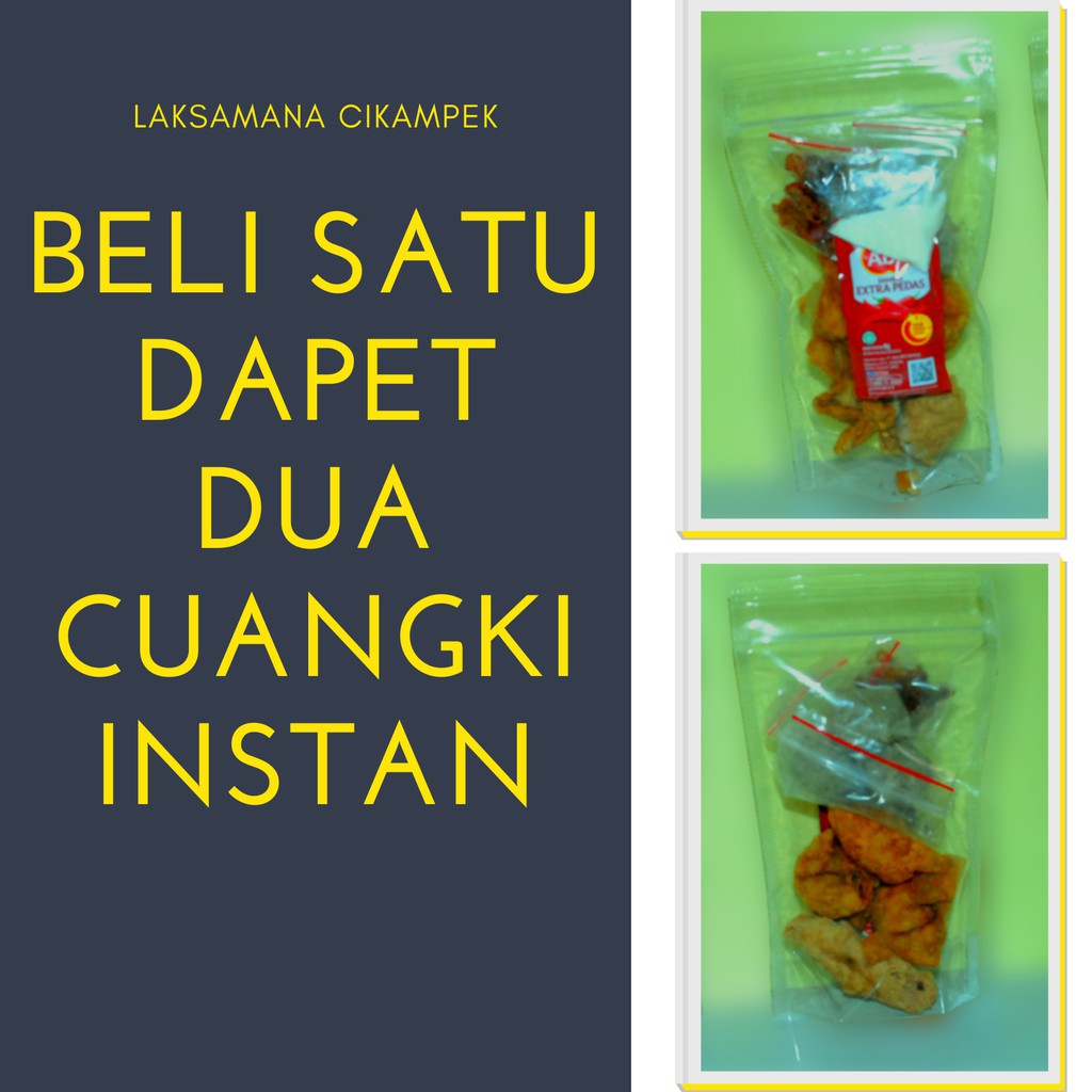 

CUANGKI INSTAN KHAS GARUT EXTRA BASO AYAM ENAK DAN GURIH EDISI PROMO BELI SATU DAPET DUA TERMURAH