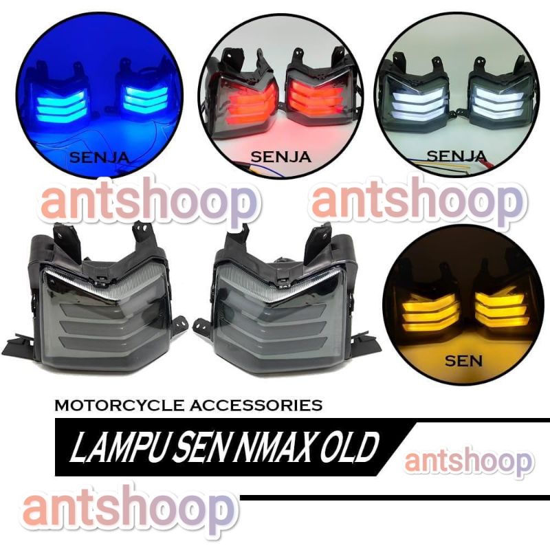 LAMPU STOP NMAX LED LAMPU BELAKANG NMAX LED NMAX NEW NMAX OLD STOPLAMP NMAX NEW ANTSHOOP