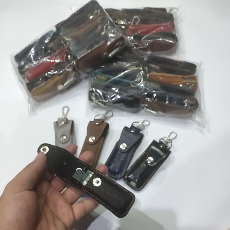 Gantungan Kunci Remot Mobil CHIKAR GK-RMT35 || Dompet STNK Remote Kulit