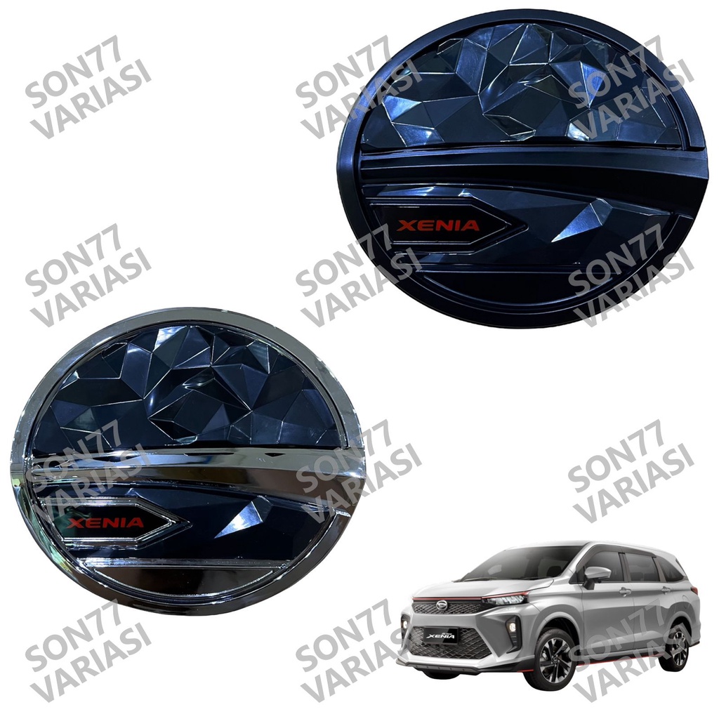 Tank Cover All New Xenia 2022 UP Hitam Chrome
