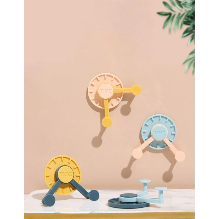 NA -  CREATIVE CLOCK HOOK - GANTUNGAN SERBAGUNA - HOLDER HP - HANGER HOOK