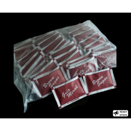 

PROMO BESAR Gula Merah Brown Sugar Kemasan Sachet 125pcs TERMURAH Gula Semut