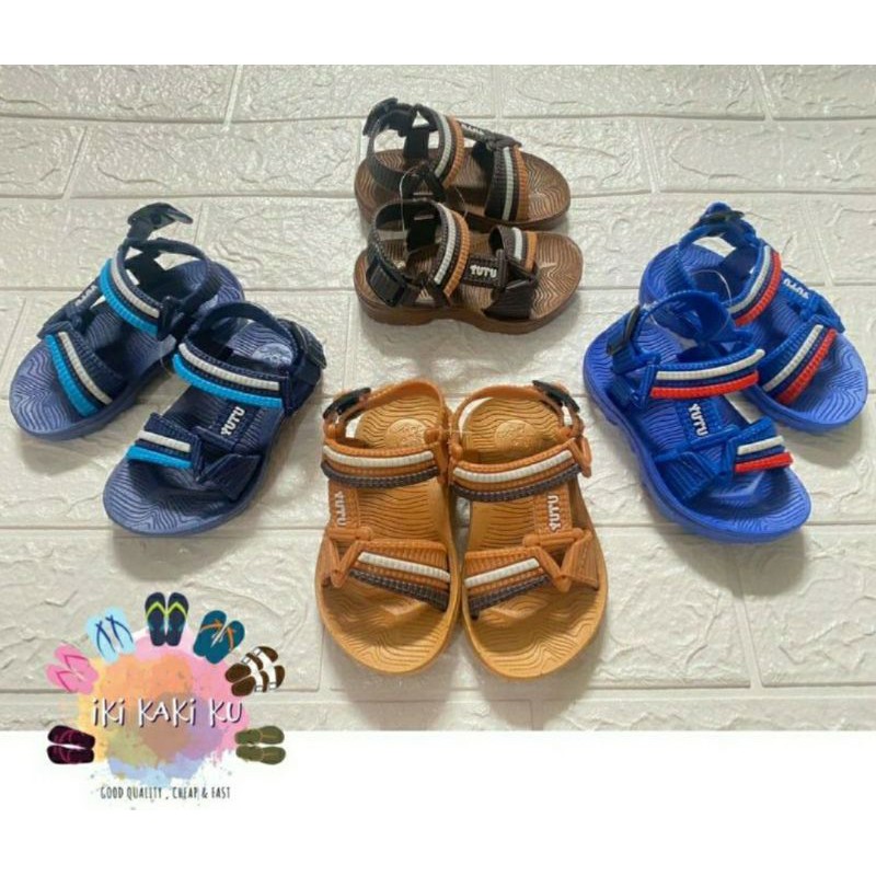 SANDAL ANAK COWO KARET DULUX 296E NW SEPATU SANDAL GUNUNG