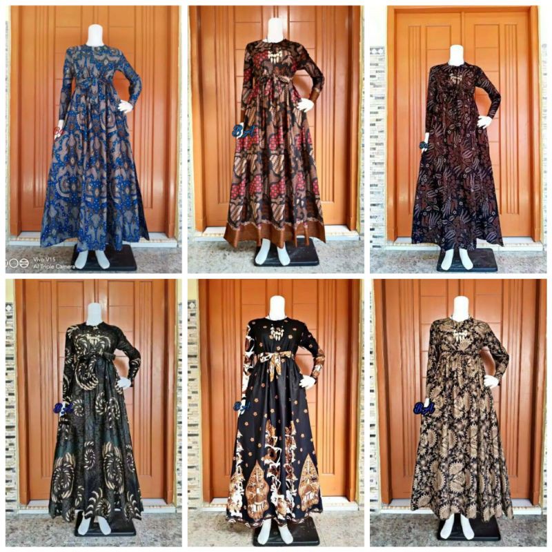 MAURA GAMIS BATIK|GAMIS BATIK|GAMIS BATIK MODERN