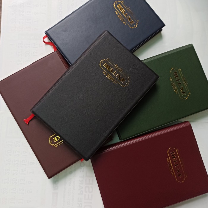 

[RESTOCK] buku agenda deluxe 2021 - Biru
