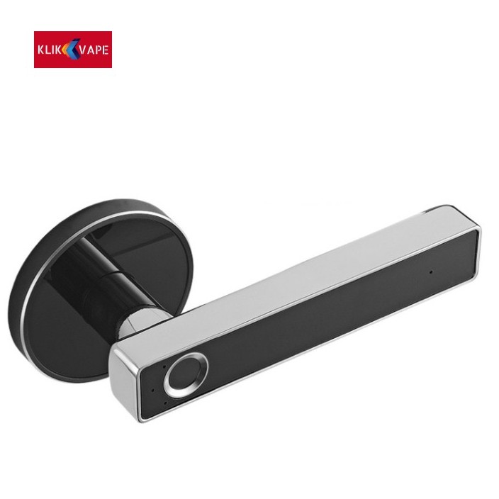 Gagang Pintu Sidik Jari | Smart Deadbolt Door Lock With Fingerprint HF02E - BLACK [LEFT] KlikVape