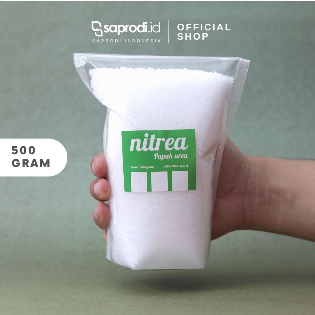 NITREA Pupuk Urea Prill Kemasan Repack Original - 500gr