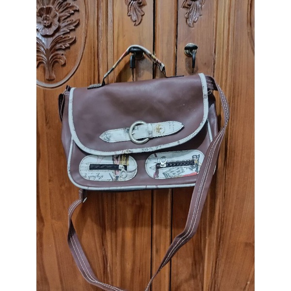 Tas coklat (preloved)