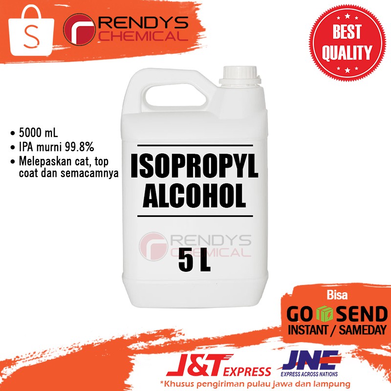 Isopropyl Alcohol / IPA - 5 Liter