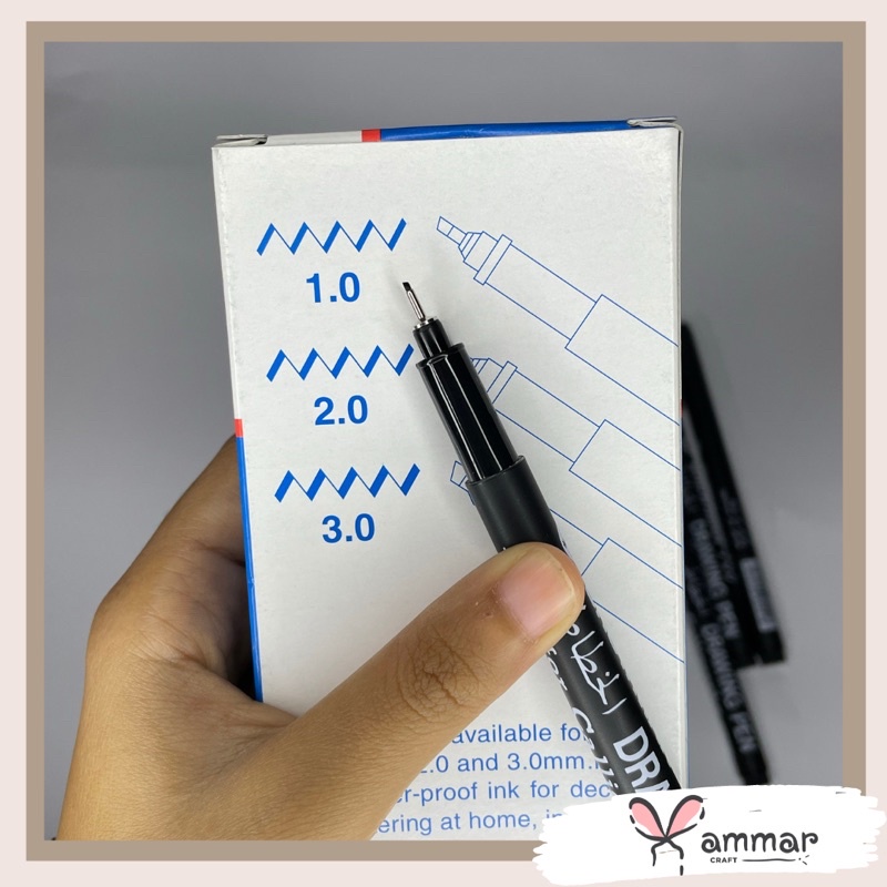 

Pen kaligrafi 1.0 Snowman 700