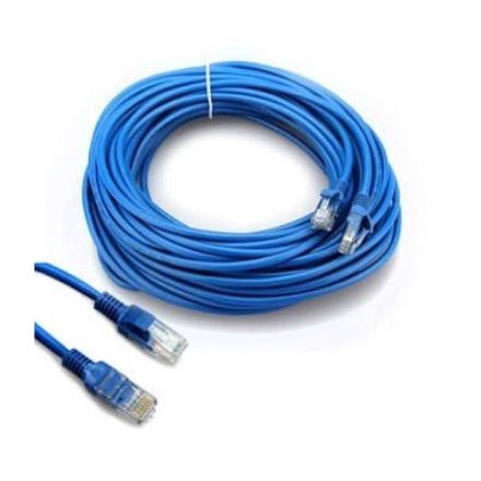 Cable lan nyk 10 meter utp cat 5 5e 10/100Mbps indoor network - Kabel internet rj45 10m cat5e in door