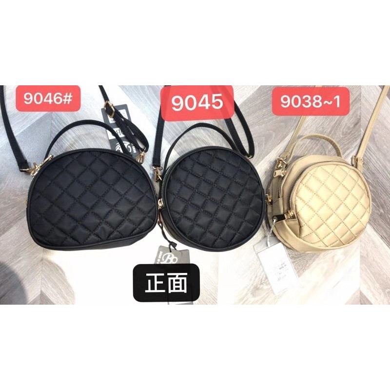 Tas Wanita Import Jinjing dan Selempang BOBO Mini BB9045 9045 21005 Bordir Parasut Kualitas Super Hi