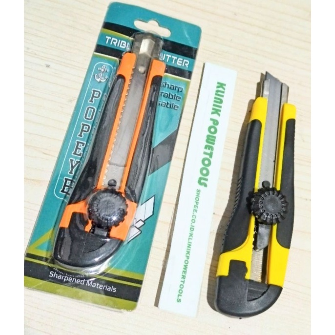 

Pisau cutter tipe kunci popeye