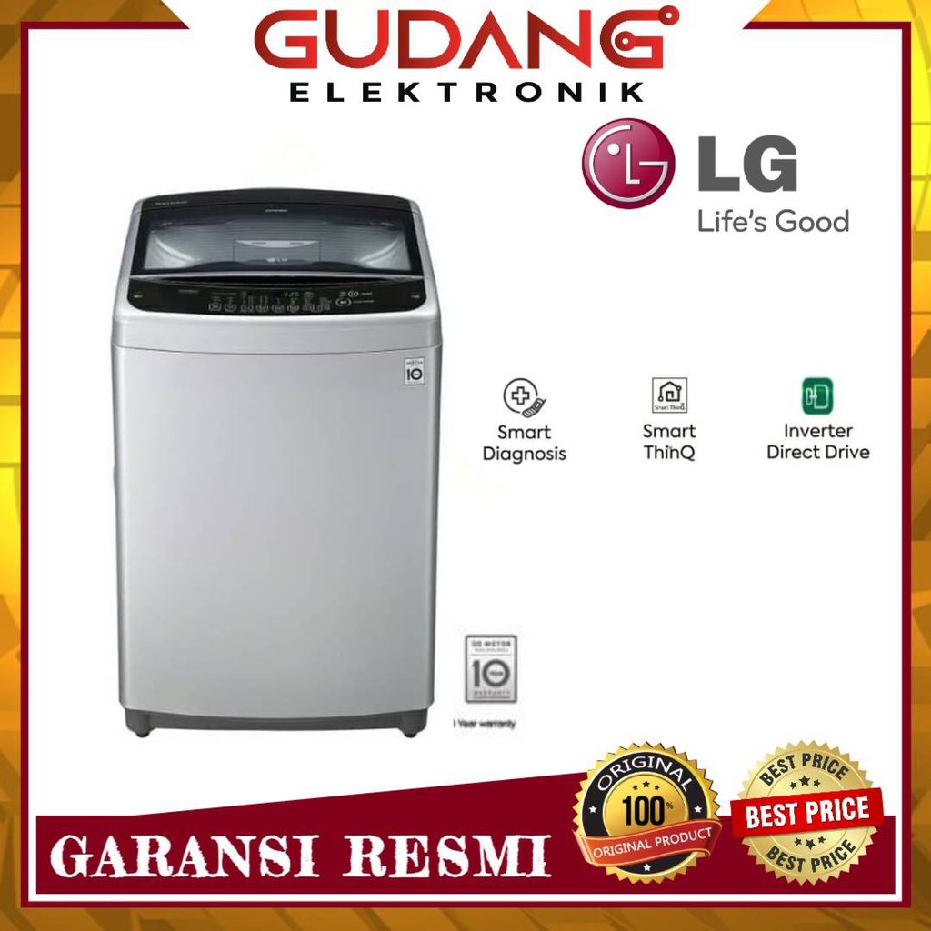  MESIN  CUCI  1 TABUNG LG  TS 2108  VS2M 8KG OTOMATIS TOP 