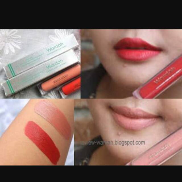 PROMO lipcream wardah matte lipcream longlasting lipstick kissproff wardah purbasari maybeline murah