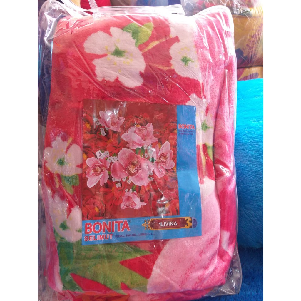 selimut motif Bonita
