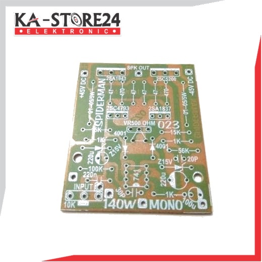 PCB Power Amplifier 140 Watt Mono