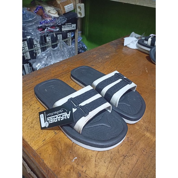 ⚡PROMO 9.9 Big Sale⚡sandal slide tali dua pria wanita slip on terbaru