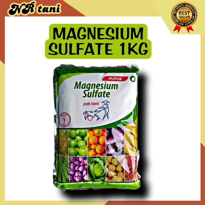 PUPUK MAGNESIUM SULFATE PAK TANI 1 KG/ PUPUK BUAH DAN BUNGA PAK TANI/ PUPUK PAK TANI 1KG