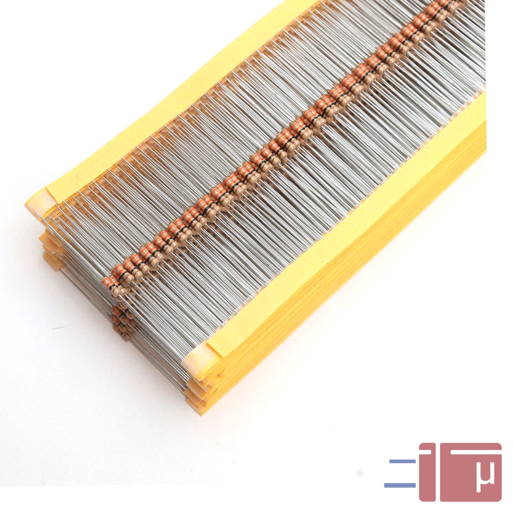 x10 Resistor 33R 33 Ohm 1/4W Karbon 5% Taiwan Kaki Tembaga