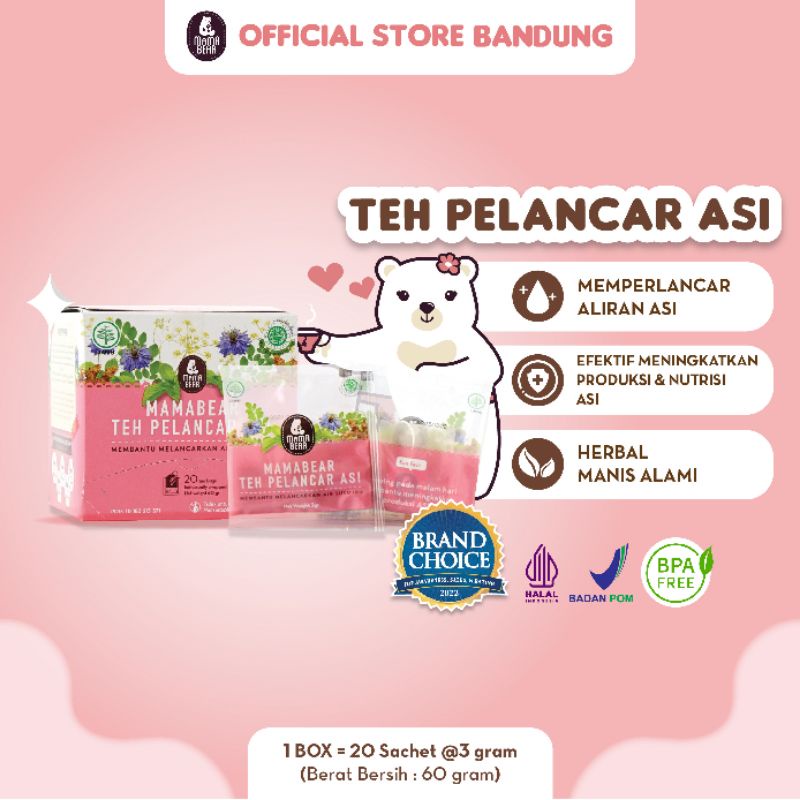 (MAMA BEAR) Teh Pelancar ASI Mamabear / ASI BOOSTER / Booster TERLARIS