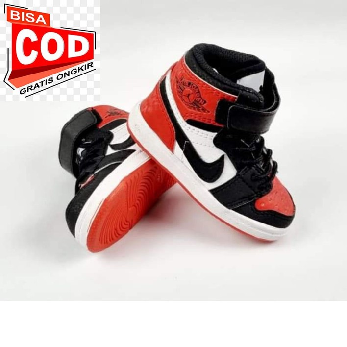 Sepatu Jordan Anak/ Sepatu Anak Nike Jordan High PIU Import Quality / Sneakers Anak Jordan Terlaris dan Termurah